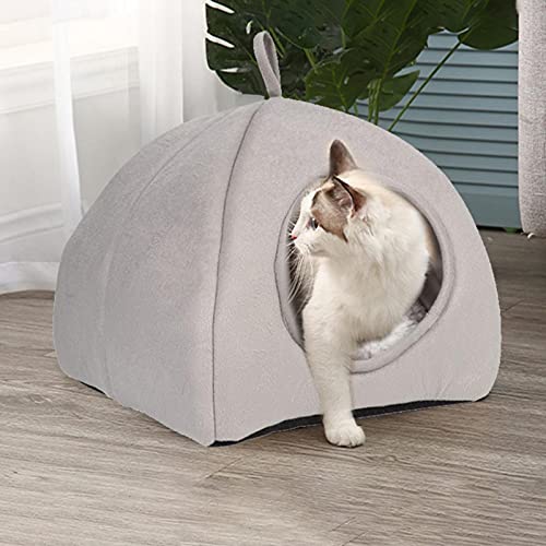 Casa de Gato Casa Pet Pet ORMINIÓN COLLPLABLE COMPLUSIBLE Cat Nave para PEQUEÑOS DE PEQUEÑOS Interior PEQUEÑOS Mat Calva Calva Calva Productos DE DORMENTO