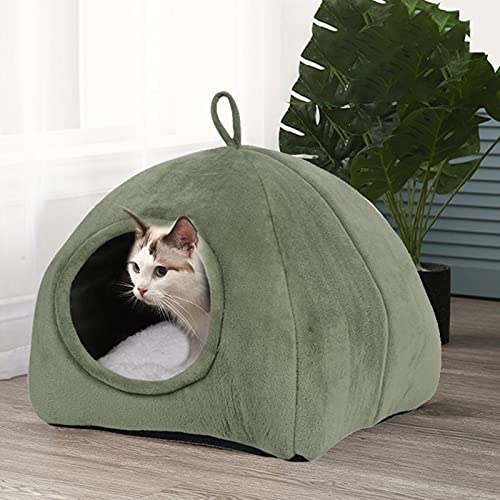 Casa de Gato Casa Pet Pet ORMINIÓN COLLPLABLE COMPLUSIBLE Cat Nave para PEQUEÑOS DE PEQUEÑOS Interior PEQUEÑOS Mat Calva Calva Calva Productos DE DORMENTO