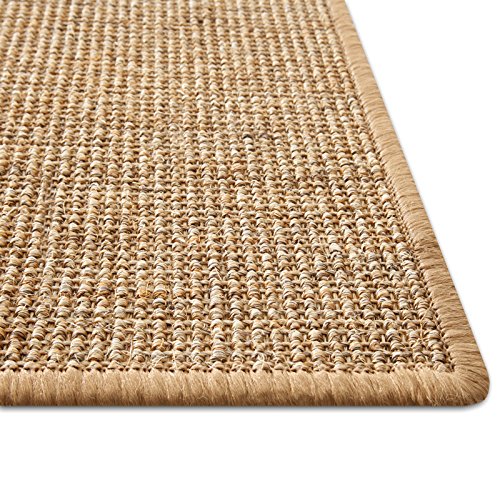 casa pura Alfombra para Gatos Alfombra para arañar Gatos Hecha de sisal Resistente | 100% Fibra Natural antialérgica | Corcho - 60x80cm