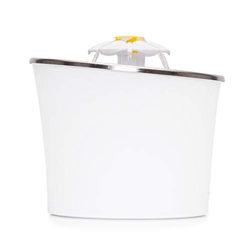 Catit Catit Bebedero Fuente Flor Acero Inox 3L Leds 760 g