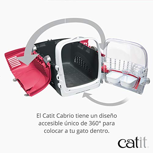 Catit Catit Pet Cabrio Transportín Cherry 1 Unidad 4160 g