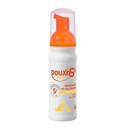 Ceva Animal Health DOUXO S3 PYO Mousse 150ML ES, Negro, Estandar