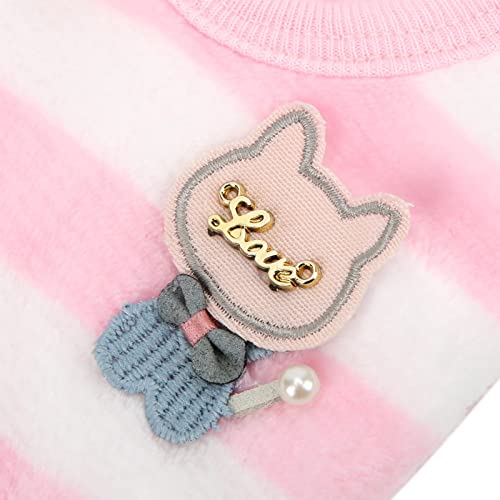 Chaleco Cálido para Animales Pequeños, Chaleco de Lana de Coral para Animales, Ropa Suave para Mascotas, Ropa de Lana Cálida para Mascotas, Chaleco para Animales Pequeños, Gato, Hurón,(#2)