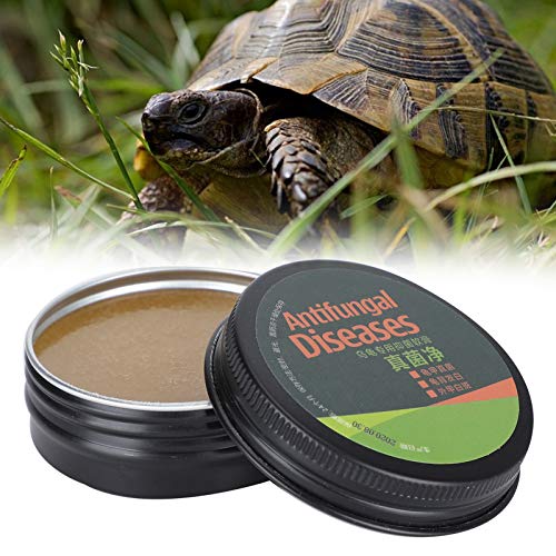 Chanmee Crema para el Cuidado de Tortugas, Crema para Tortugas, Práctica Segura para el Medio Ambiente Saludable para Tortugas Mascotas(Fungus Net)