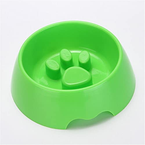 Chenran Mascota Lento comedero alimentador de pez Hueso Forma de Hueso Perro tazón de Perro alimentación alimento Cuencos Bloat Detener Sano Interactivo Cachorro Plato Plato Plato