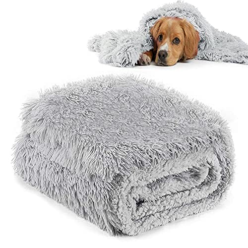 CHMMY Esponjosas Felpa Mantas para Camas para Perros Gatos Colchón Doble Lado Mantas para Mascotas Suave y Linda Cálido Manta Lavable Sofá y Vehículos de Colchón para Gatos y Perros