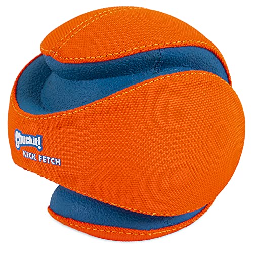 Chuckit! 251101 Kick Fetch Balón de Fútbol para Perros, S