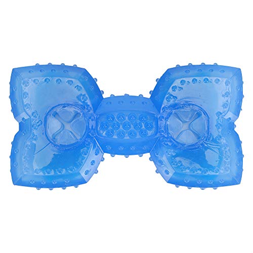 Cikonielf Juguete de enfriamiento para perros congelable Pet Ice Puzzle Juguete de refrigeración congelación Fetch Alimentos Enfriamiento mordedor masticar juguete para verano