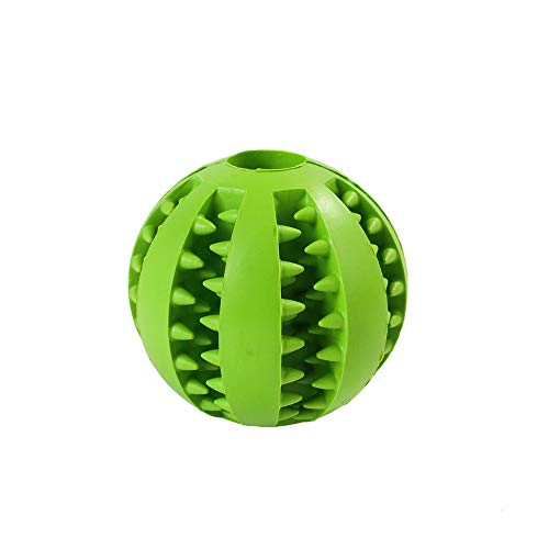 CINY Pets Pelota de Juguete para Perros, Goma, Dientes Pelota de Juguete para Masticar Interactivo Dientes Fuertes Jugar Entrenamiento de Inteligencia para Perros para Interior y Exterior (2 PCS)