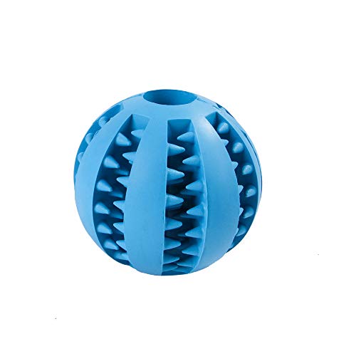 CINY Pets Pelota de Juguete para Perros, Goma, Dientes Pelota de Juguete para Masticar Interactivo Dientes Fuertes Jugar Entrenamiento de Inteligencia para Perros para Interior y Exterior (2 PCS)