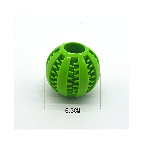 CINY Pets Pelota de Juguete para Perros, Goma, Dientes Pelota de Juguete para Masticar Interactivo Dientes Fuertes Jugar Entrenamiento de Inteligencia para Perros para Interior y Exterior (2 PCS)