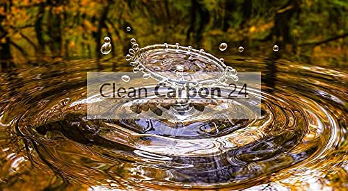 Clean Carbon 24 - Pellets de carbón activo 1,5 mm de diámetro, para tratamiento del agua (1 litro)