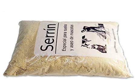 CM Serrín/virutas de Madera Especial para Suelos y Aseo de Mascotas. Bolsa 1 kg