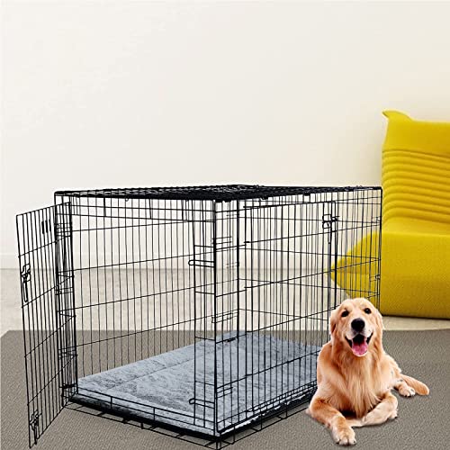 Colchones para Gatos y Perros Ambos Lados Disponibles Manta para Mascotas Cama para Perros Lavable Tamaño Grande/Mediano/pequeño,Accesorios de Colchón para Mascotas para Perros y Gatos S