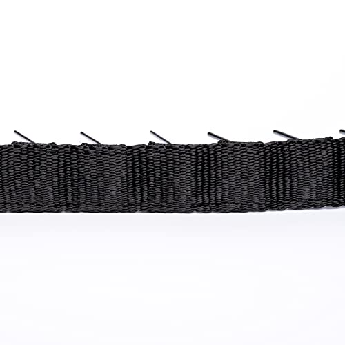 Collar de Fuerza SK9 con púas de Acero Cromado y Hebilla Metálica. para Adiestramiento, Antitirones. (53 cm)