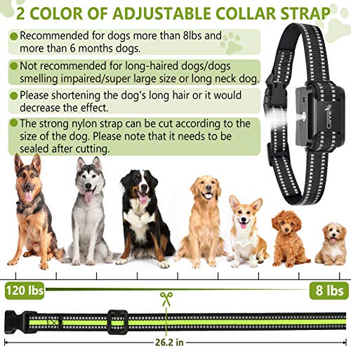 Collar de ladrido de citronela automático para Perros, [No Incluye Spray de citronela] Collar de adiestramiento de Perro en Aerosol, Collares de ladrido de citronela Humana