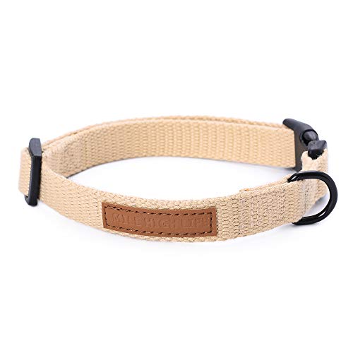 Collar de perro Colección Outdoor Simplicity Tela polialgodón suave y resistente