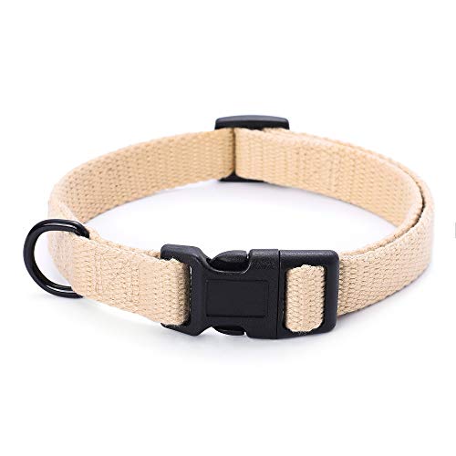 Collar de perro Colección Outdoor Simplicity Tela polialgodón suave y resistente