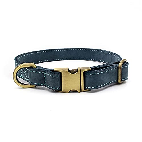 Collar de perro Fashion Cuero Snap Hebilla Seguridad Cuello Perro Perro Mejor Pata Top Pasa Rápida Martingale Cuello Entrenamiento de cuero Cuello Perro Extender Hebilla Collar de perro de cuero