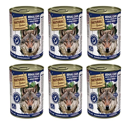 Comida Húmeda Perros Prescripción Veterinaria Cuidado Renal Natural Greatness | 100% Natural SIN Cereales Pack 6 latas 400 grs | ANIMALUJOS