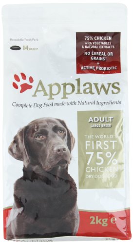 Comida seca de perros de Applaws, pollo, adultos de raza pequeñas y mediana, 2 kg