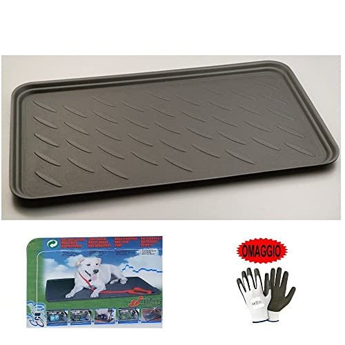 Compatible con Seat Inca, protección baúl para coche, cubeta trasera, impermeable, para transporte de objetos y animales de perros, 90 x 50 x 3 cm, recipiente antideslizante