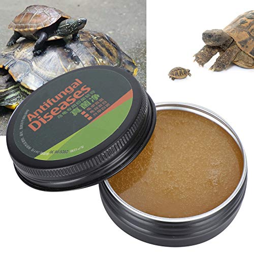 Crema para el Cuidado de Las Tortugas, Crema Conveniente para la Piel de la Tortuga, para Proteger la Salud Tortugas para Mascotas Eliminar Hongos(Fungus Net)