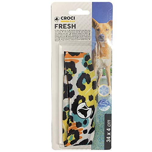 Croci Collar Refrescante para Perros. Ajustable. para Ser Congelado Antes De Usar 95 g