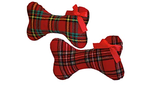 Croci Juego de Perro Xmas Scottish Bows