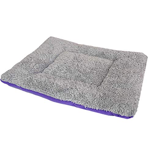 Csheng Almohadilla De Algodón para Mascotas Almohadilla para Perros Nido De Gato Manta para Cachorros Cama Veterinaria Manta Mullida Mantas para Perros Manta para Perros Lavable 20.08 * 17.78inch