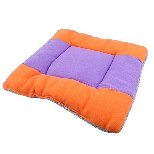 Csheng Almohadilla De Algodón para Mascotas Almohadilla para Perros Nido De Gato Manta para Cachorros Cama Veterinaria Manta Mullida Mantas para Perros Manta para Perros Lavable 20.08 * 17.78inch