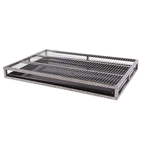 Cubierta inodoro para animales domésticos sanitaria Litera de parches de metal for interiores for cachorros, no se necesitan paños de limpieza absorbentes Aseo for perros inodoro portátil para perros