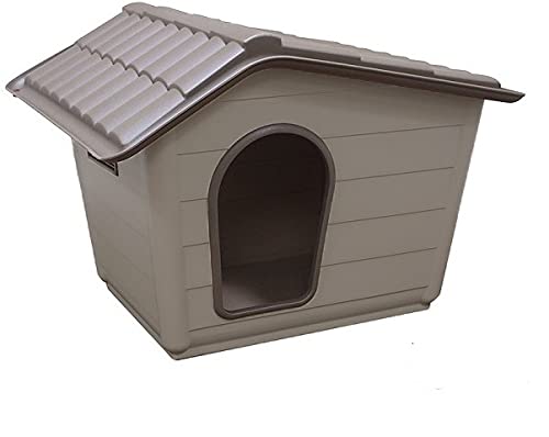 Cuccia per cani sprint eco mini cm. 60x50x41 h col. beige scuro