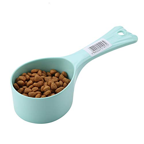 Cuchara medidora de Comida para Gatos y Mascotas, alimentador Seguro para Perros, Cuchara de plástico para Cocina, alimentador de Cuchara de Comida Suave para Perro, Gato, pájaro