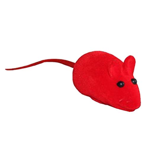 CULER Las Ratas De Ratón del Gato De Peluche De Juguete Rata Movimiento Mecánico del Gato Juguetes Interactivos Gatito Juguetes 1pc