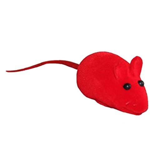 CULER Las Ratas De Ratón del Gato De Peluche De Juguete Rata Movimiento Mecánico del Gato Juguetes Interactivos Gatito Juguetes 1pc