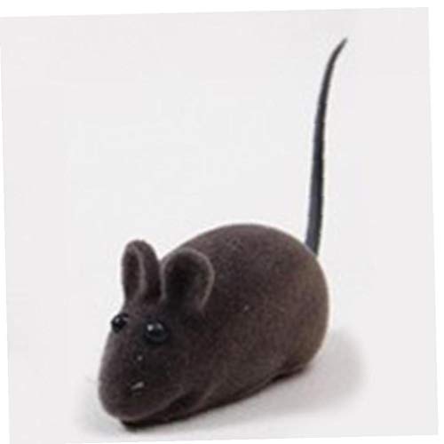 CULER Las Ratas De Ratón del Gato De Peluche De Juguete Rata Movimiento Mecánico del Gato Juguetes Interactivos Gatito Juguetes 1pc