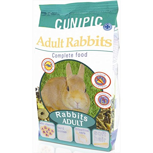 Cunipic Comida Conejo Adulto 800GR, Negro, Mediano