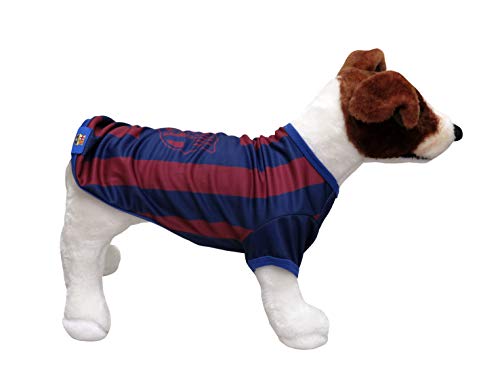 CYPBRANDS FC Barcelona SH-01XL-BC Camiseta para Perro, Talla XL