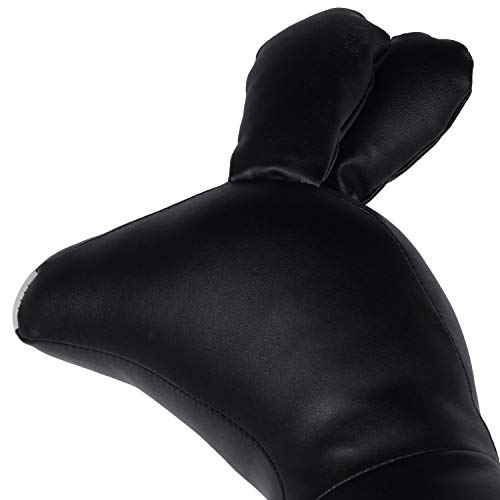 Dasing Maniquí de piel para perro, de pie, modelo de perro, juguete para mascotas, color negro, L