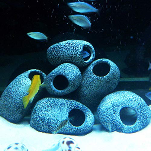 Decoración de acuario de coral, tanque de peces, acuario, cíclido, piedra, camarón, cría, roca, cueva, peces, estanque, decoración - S