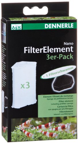 Dennerle Elemento filtrante Nano de Repuesto para filtros de Esquina