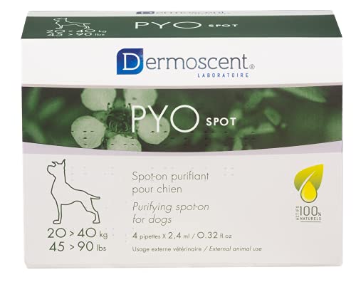 Dermoscent 920-7224 Pyospot 20Kg-40Kg para Perros 4Pip