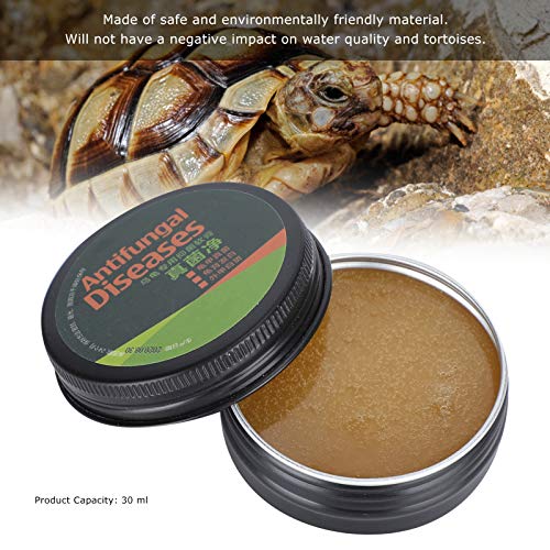 Deryang Removedor de Manchas Blancas de Hongos, Crema para la Piel de Tortuga Segura y práctica, 30 ml práctico para Tortugas Elimina Hongos Protege la Salud de Las Tortugas(Fungus Net)