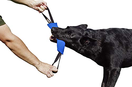 Dingo Gear - Remolcador de Nailon para Entrenamiento de Perros K9 IGP IPO Schutzhund Blind Search Drive Fetch Reward, Hecho a Mano de Material francés