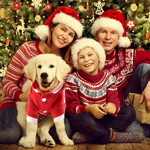 Disfraz de Navidad para Mascotas Perro gato traje de Navidad Nesloonp Ropa para Mascotas Navidad Ropa Perros Navidad mascota cálido otoño invierno abrigo perro gato sudadera con capucha