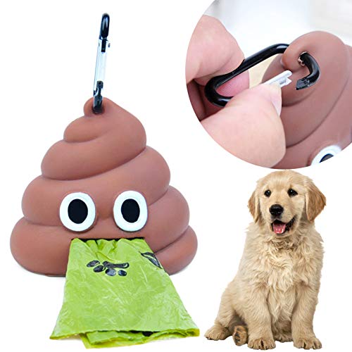 Dispensador Para Bolsas De Residuos Para Caca De Perro Bolsas De Compost Para Perros Bolsa De Basura De Caca Dispensador Bolsa De Caca De Perro Bolsa Inodoro Exterior Para Cualquier Correa Bolsa Caca