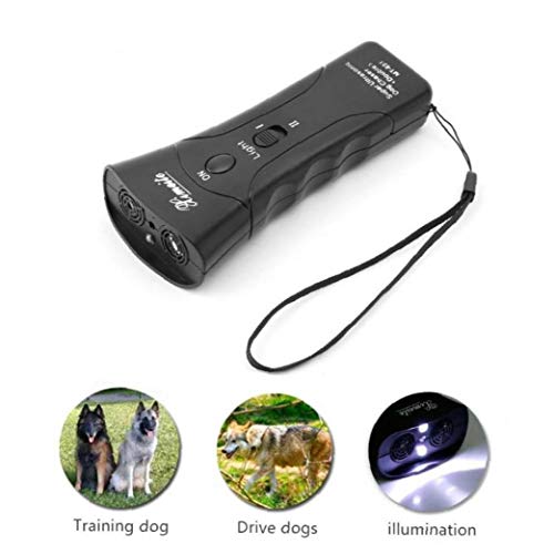 Dispositivo Perro Mascota Led Reflector Ultrasónico Anti Barking Entrenamiento De La Parada De La Corteza Trainer Anti Ultrasónico Barking