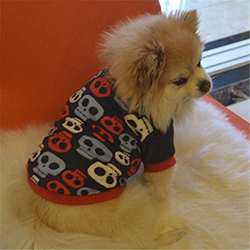 Divertido Esqueleto Trajes De Perro Ropa para Mascotas Ropa De Perro Ropa para Perros Pequeños Perros Medianos Chihuahua Teddy Pug Navidad Fiesta De Halloween Trajes De Vestir