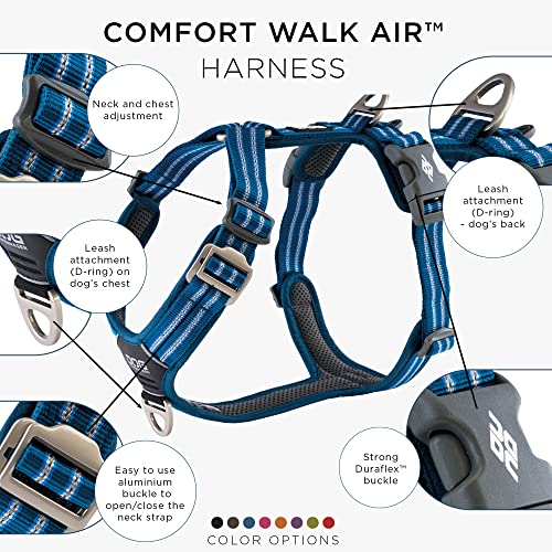 DOG Copenhagen Hundegeschirr V2 Walk Harness (Air) Ocean Blue Talla S